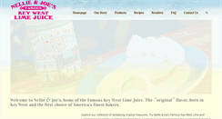 Desktop Screenshot of keylimejuice.com